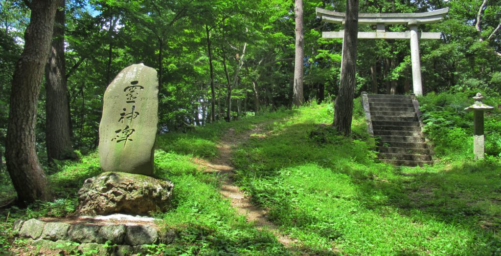 御嶽神社付近