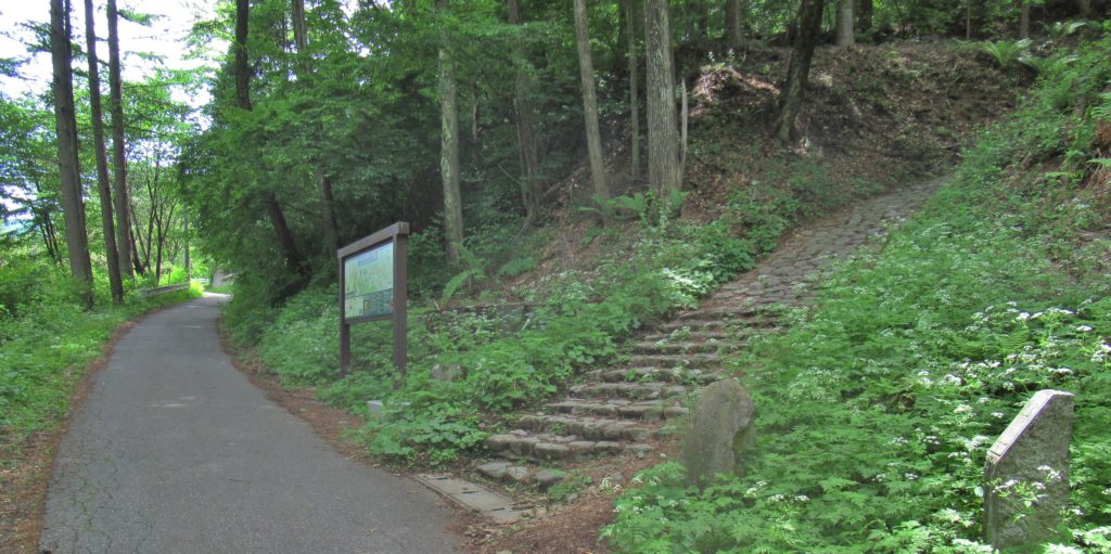 鳥居峠の分岐点その3