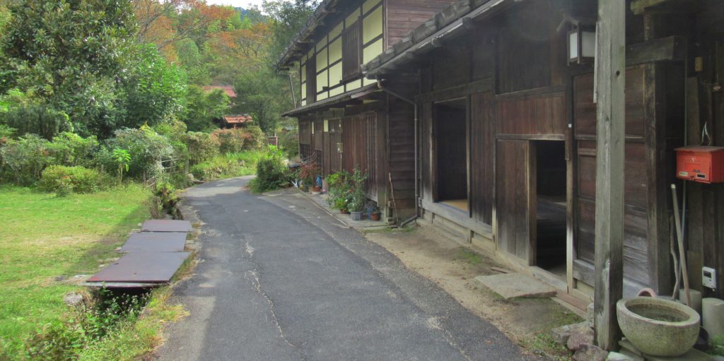 熊谷家住宅付近