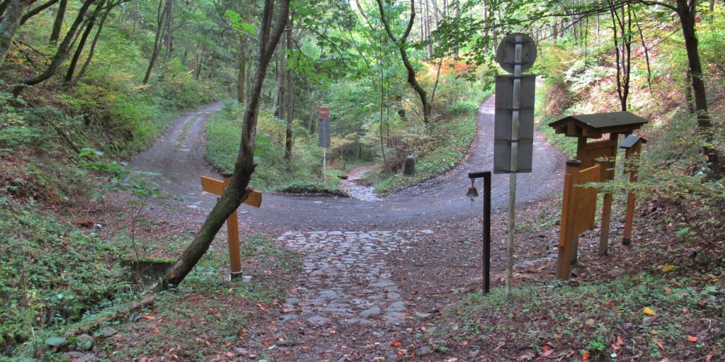 鳥居峠の分岐点その10