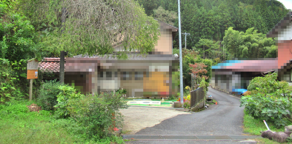 和合の枝垂梅付近