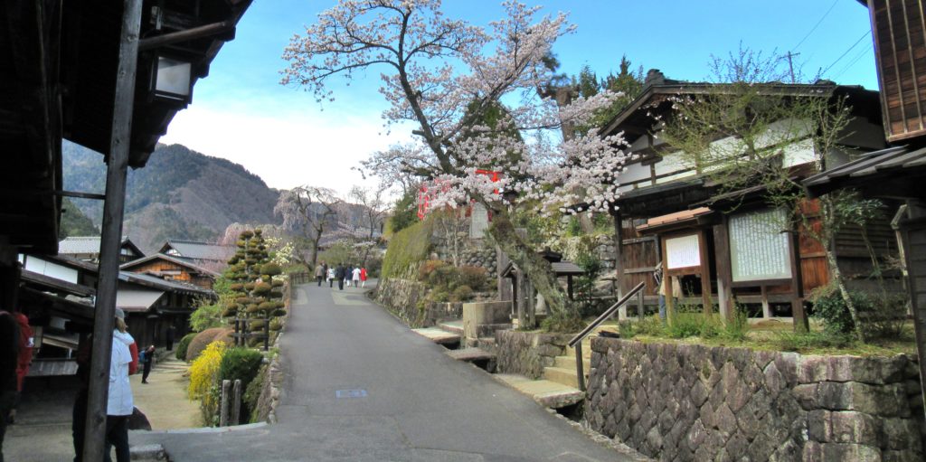 The vicinity of Tsumago-juku Masugata