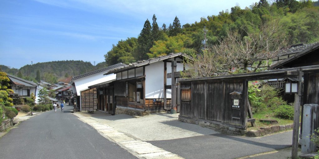 The vicinity of Tsumago-juku Honjin