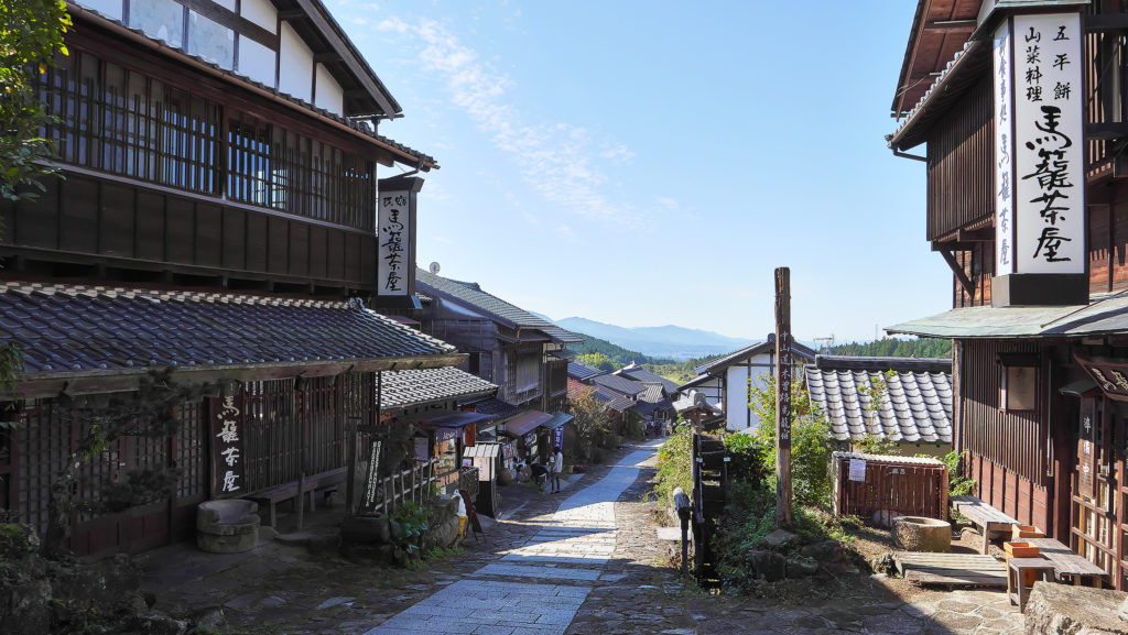 馬籠宿町並み
