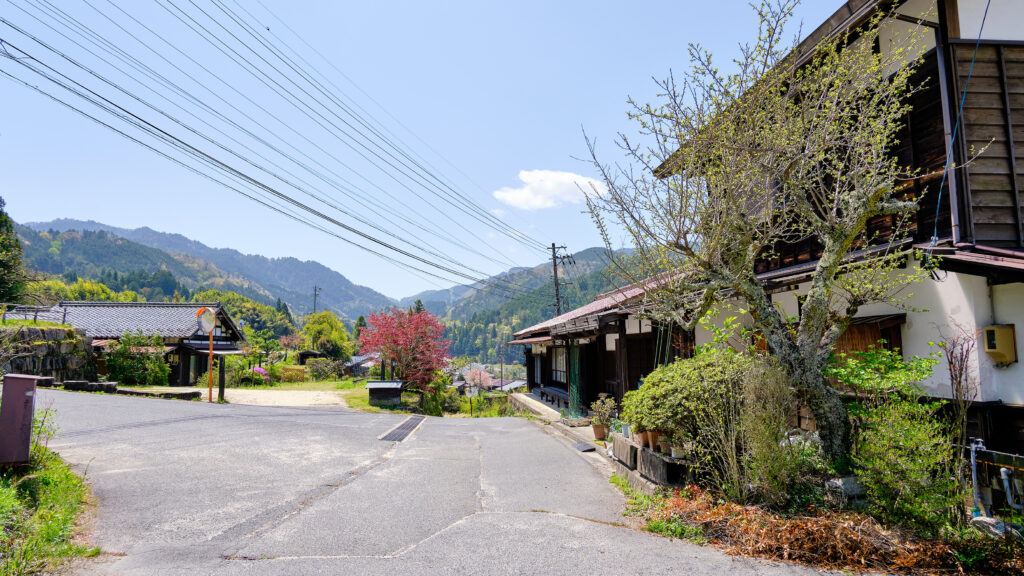 妻籠の分岐点その2