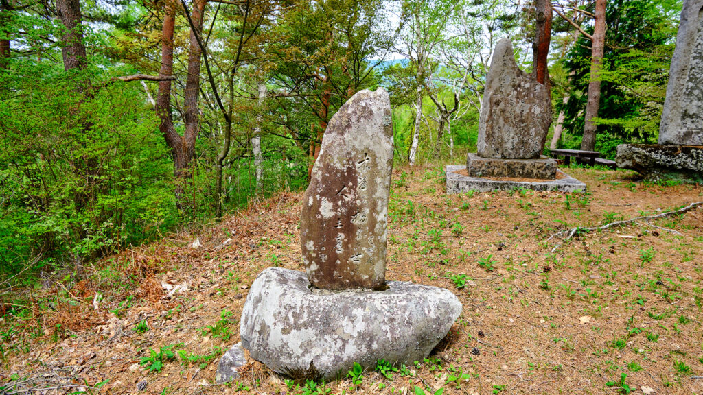 丸山公園の芭蕉句碑
