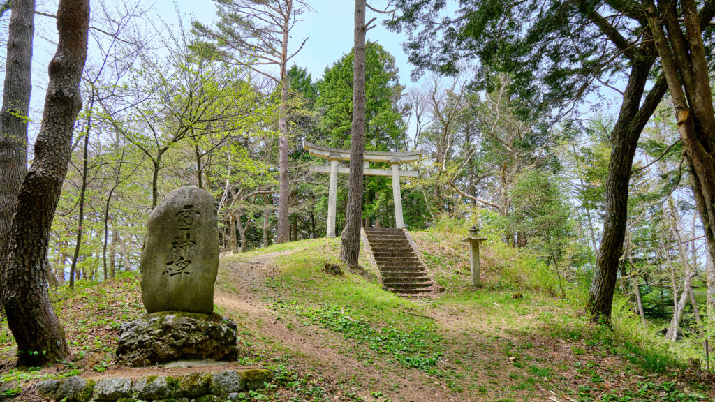 御嶽神社付近