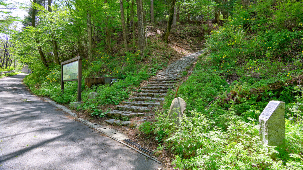 鳥居峠の分岐点その3