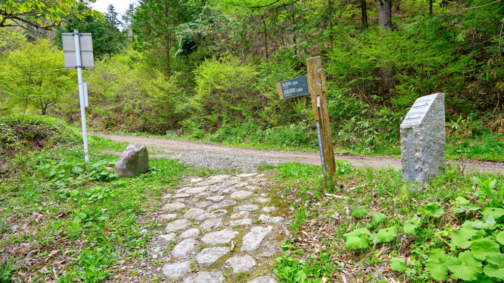 鳥居峠の分岐点その4