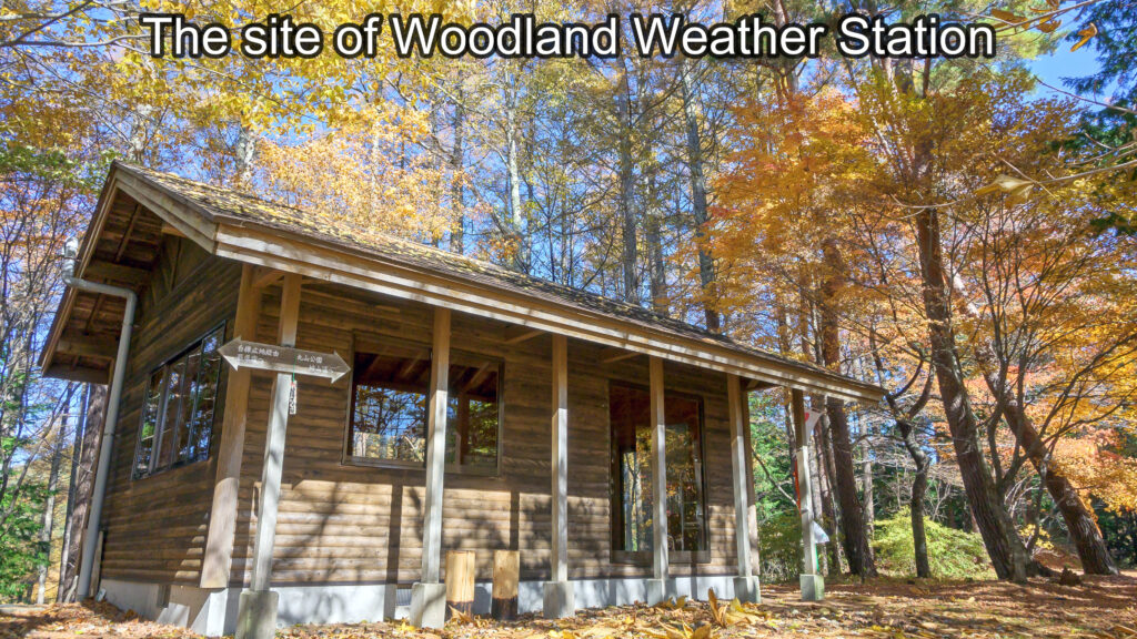 The site of Woodland Weather Station 1